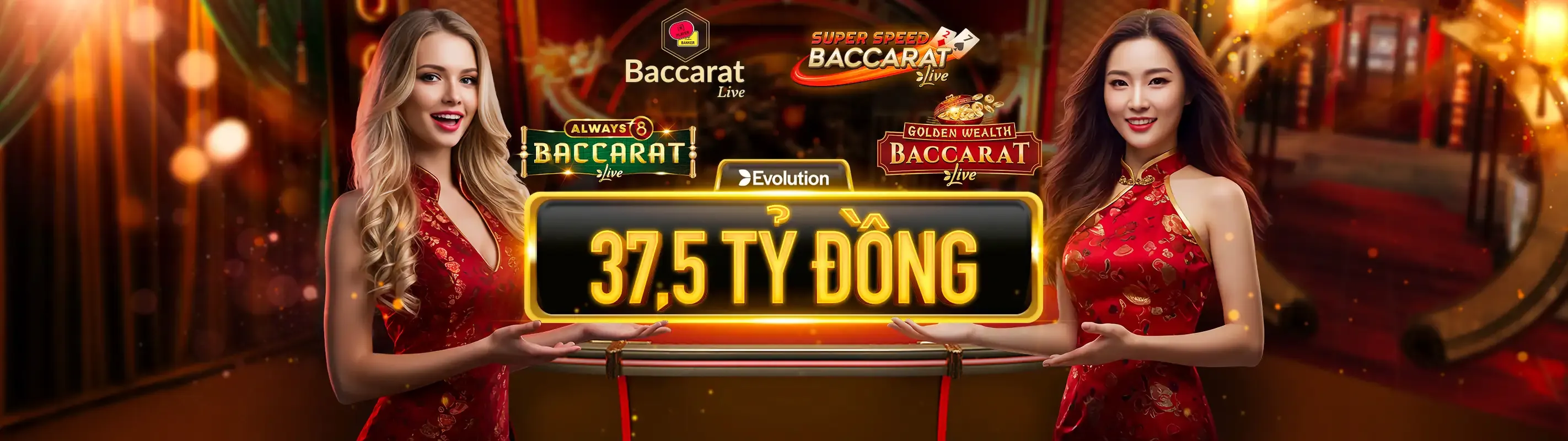 Sòng bạc trực tuyến 18BET với dealer chuyên nghiệp và không gian sang trọng